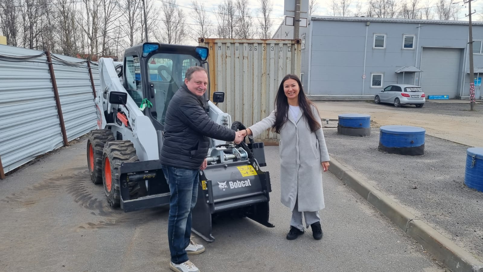 Поздравляем еще одного счастливого покупателя фрезы Bobcat 60 см.