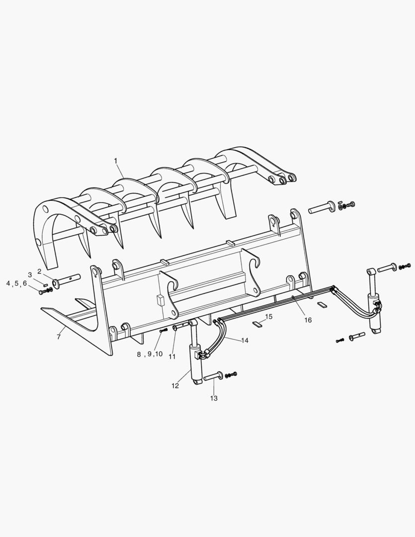 5550 GRASS GRAPPLE-QC