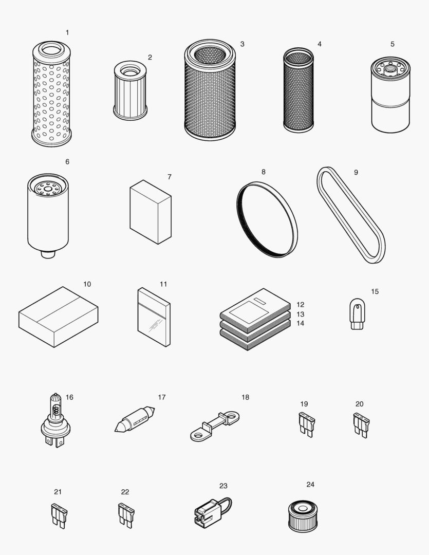 5110 SPARE PARTS