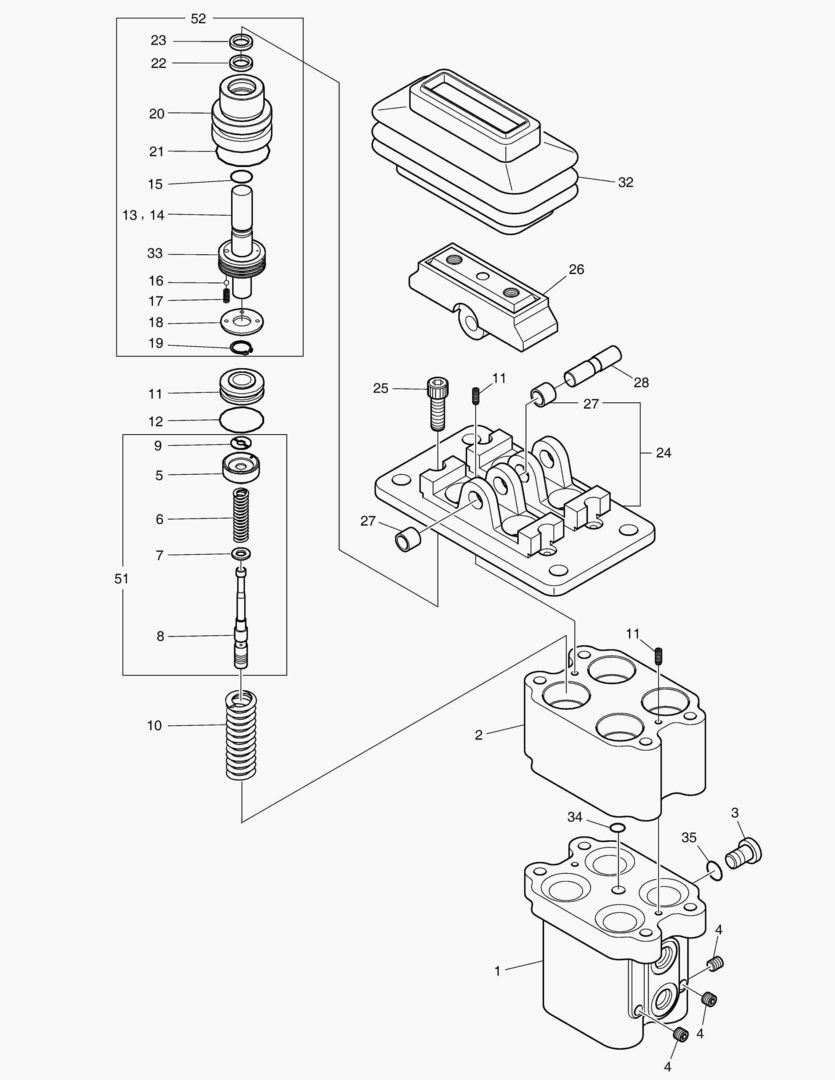 4220 PEDAL VALVE