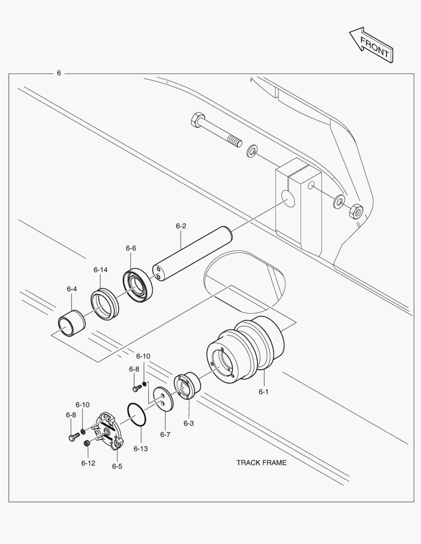 2142 UPPER ROLLER [7812~]