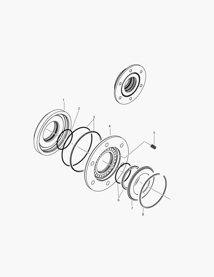 G250-34 RING PISTON BRAKE CYL [7X1248~]