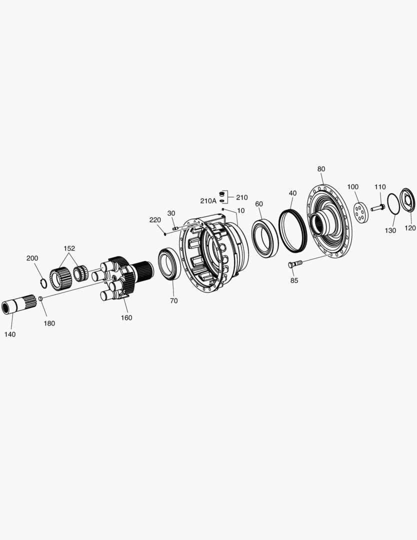 3371 OUTPUT - REAR AXLE [10217~]