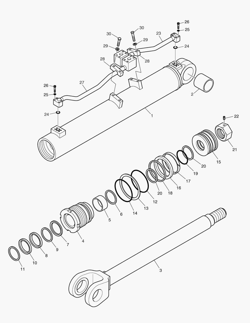 3580 LIFT CYLINDER