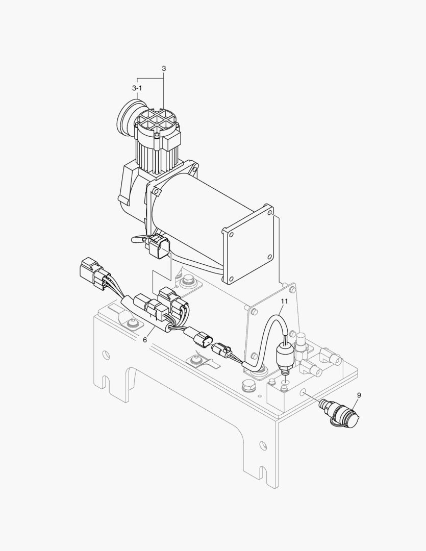 7021 AIR COMPRESSOR [10313~]