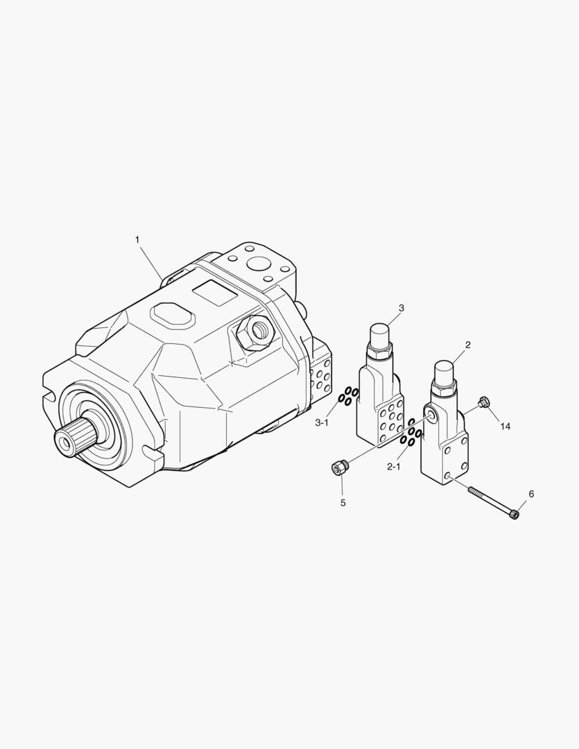 3530 STEERING PUMP