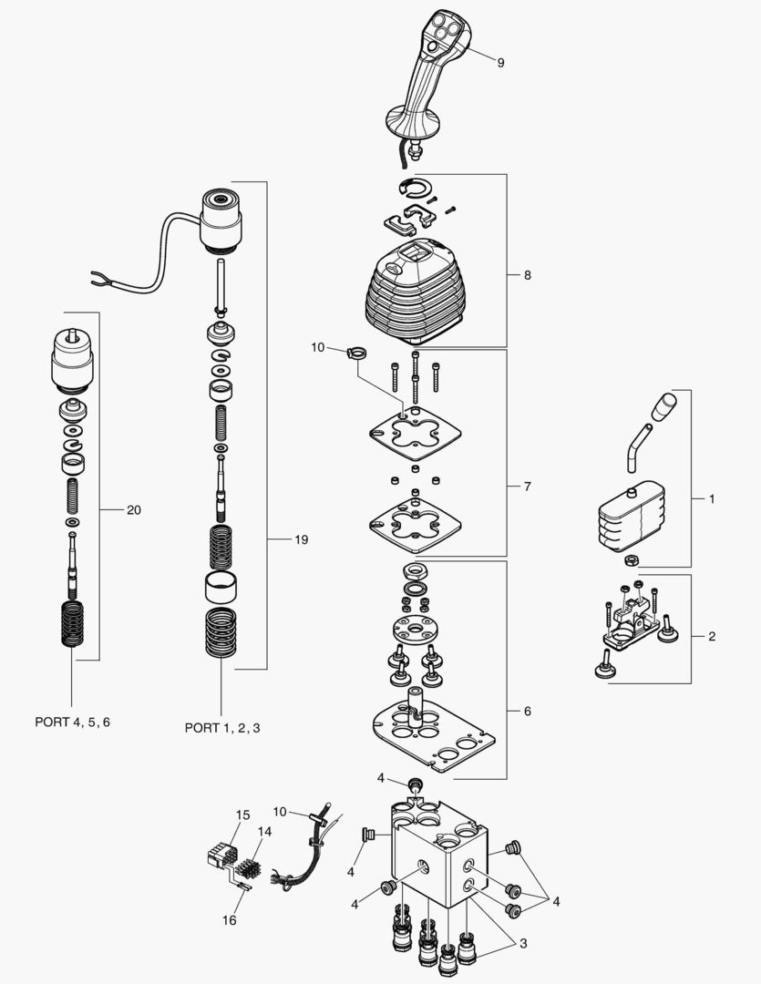 3551 REMOTE CONTROL VALVE - FNR [5039~]