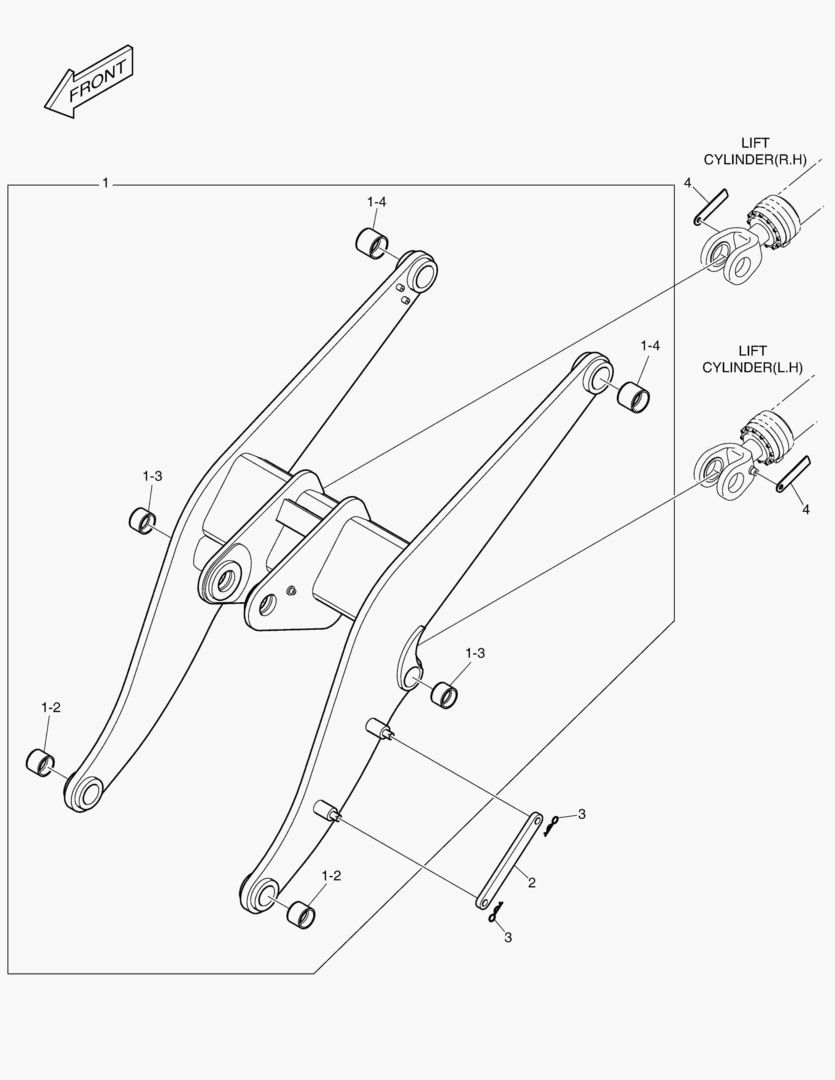 5221 LOADER ARM - HOMOLOGATION [10185~]