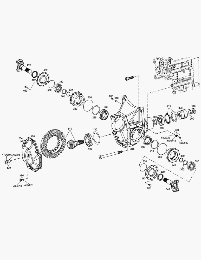 G070-94 DIFF. CARRIER