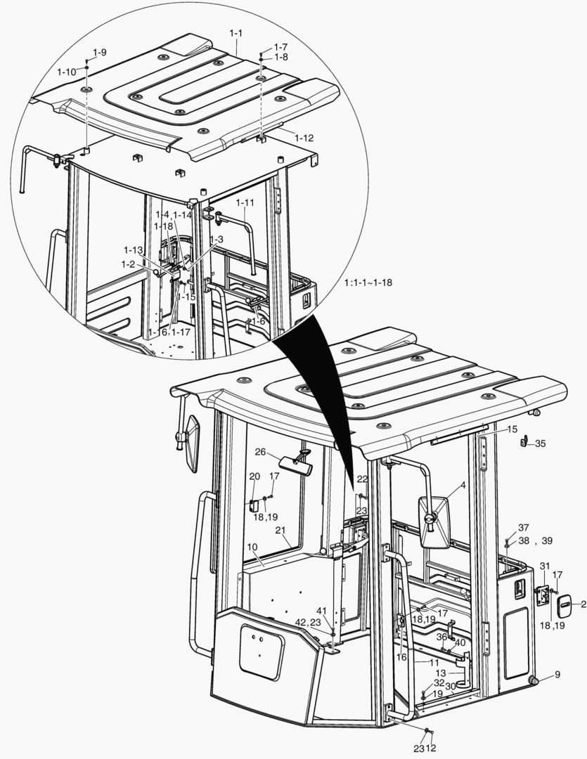 1310 CABIN(1) - BODY [~10205]