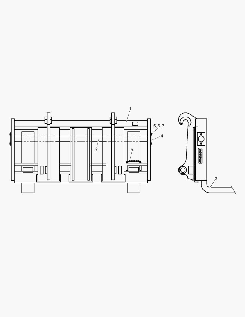 1210 DLPF42Q - PALLET FORK [R1801321~R1801330]
