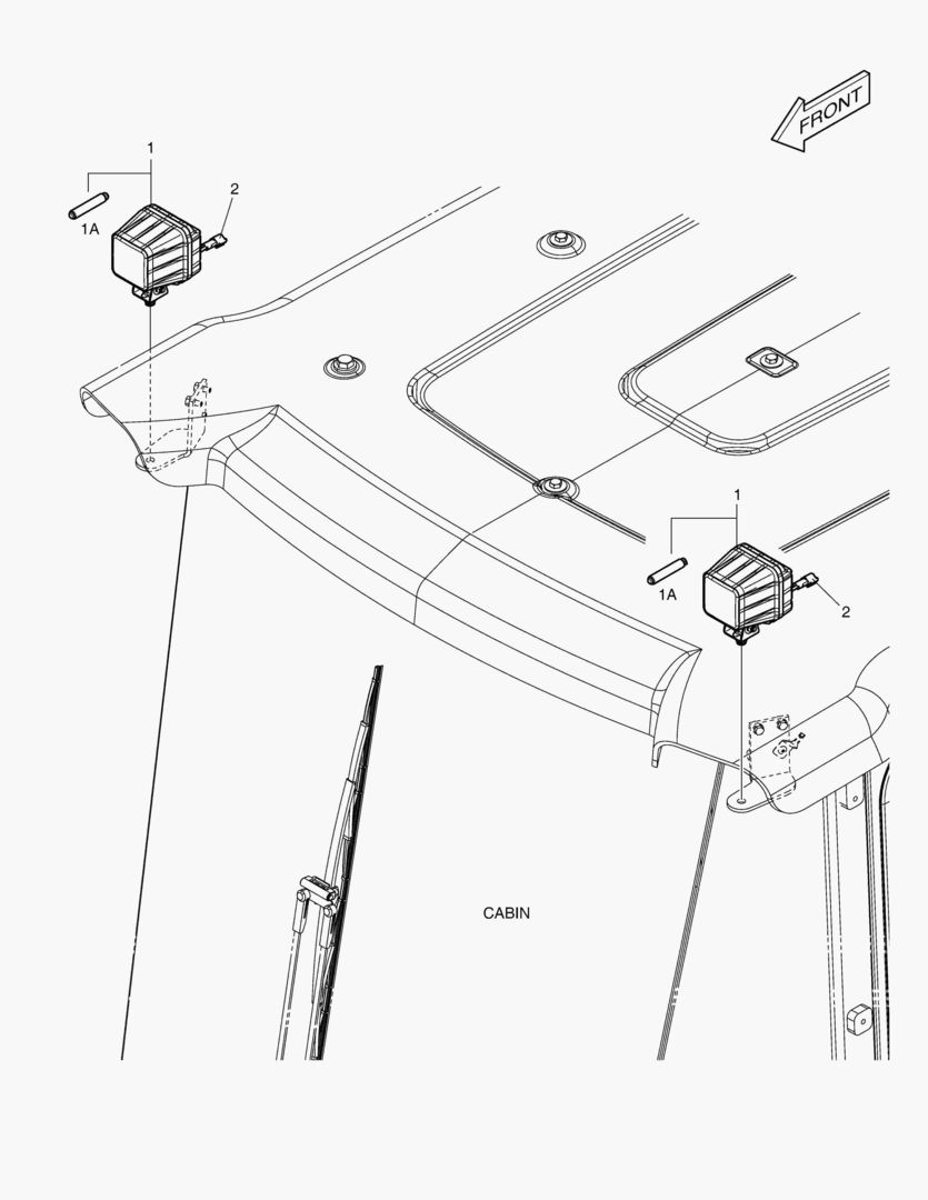 5700 WORKING LAMP