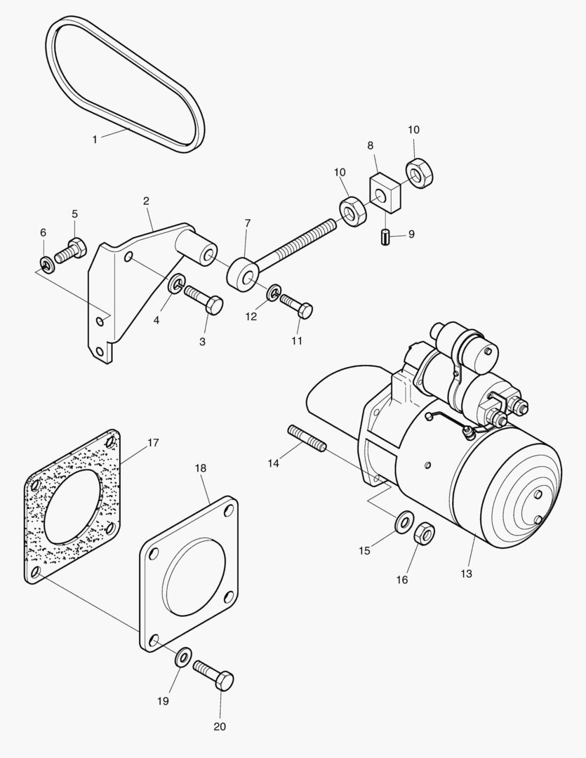 019 ELECTRIC PARTS & TACHOMETER DRIVE