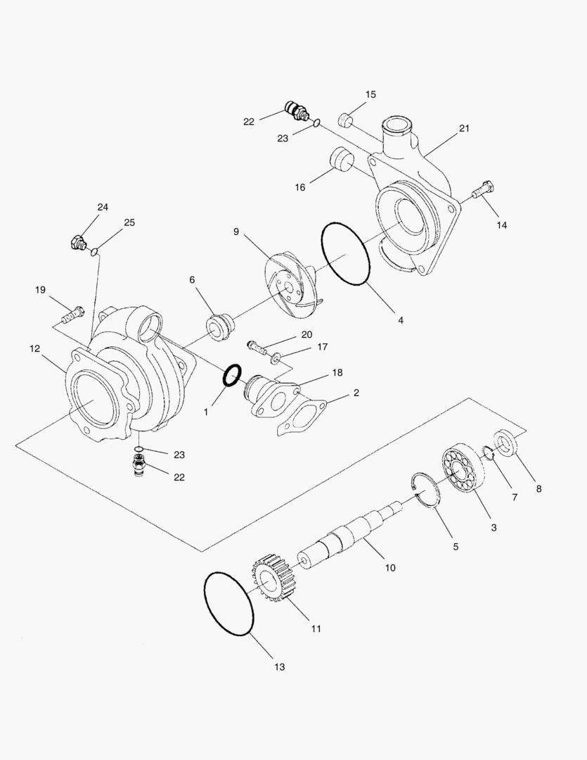 077 WATER PUMP
