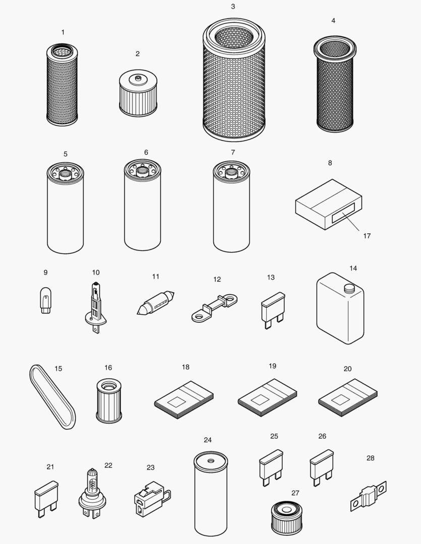 4110 SPARE PARTS