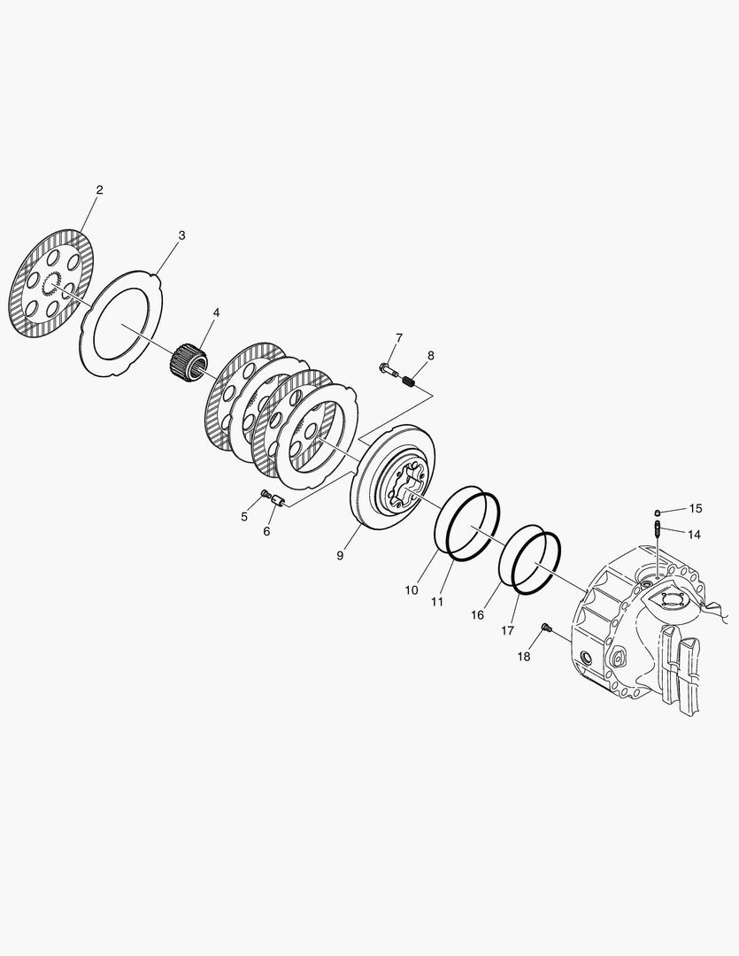 3660 BRAKE - REAR AXLE(LSD)