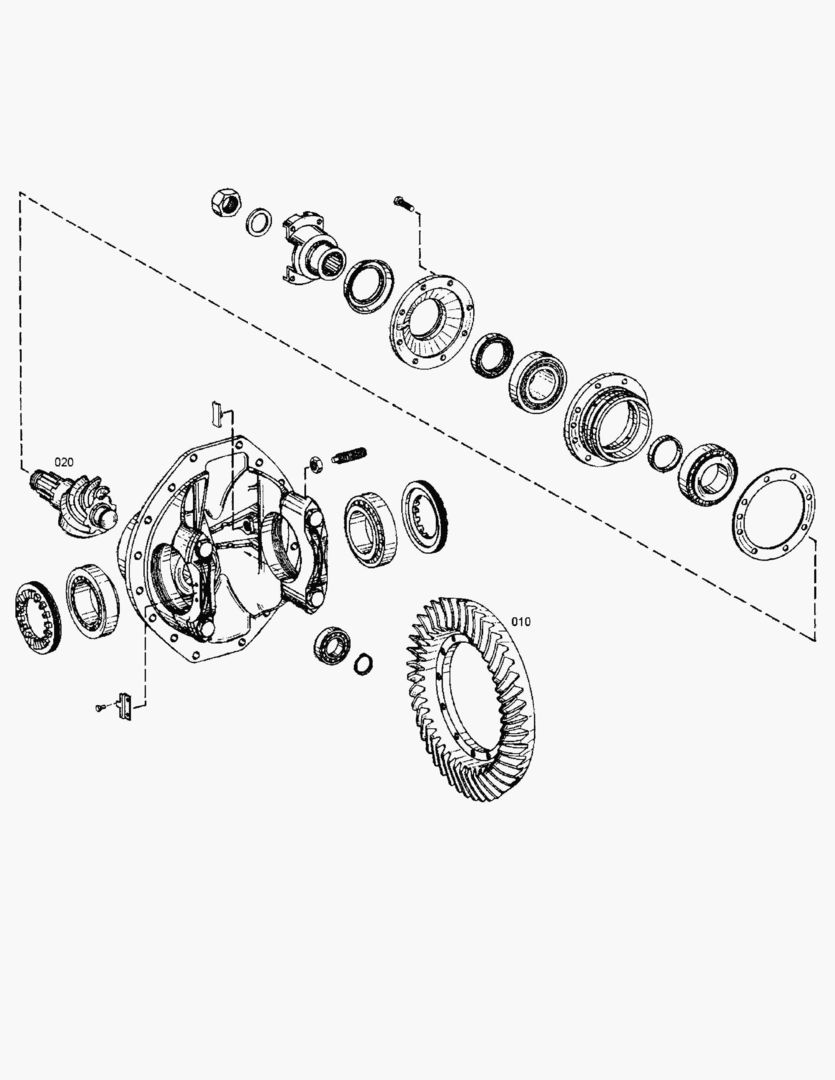 G039-11 DIFFERENTIAL; FRONT [410273~] купить в СПб