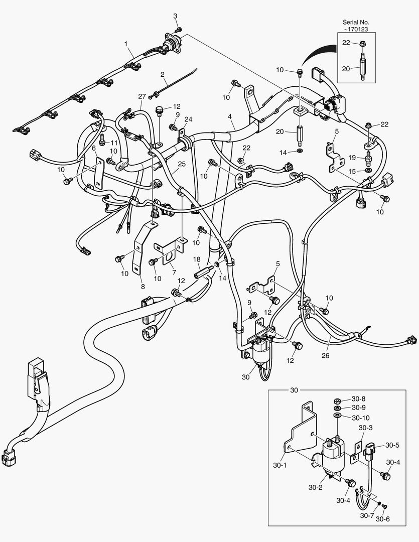 047 WIRE HARNESS [~171212] купить в СПб