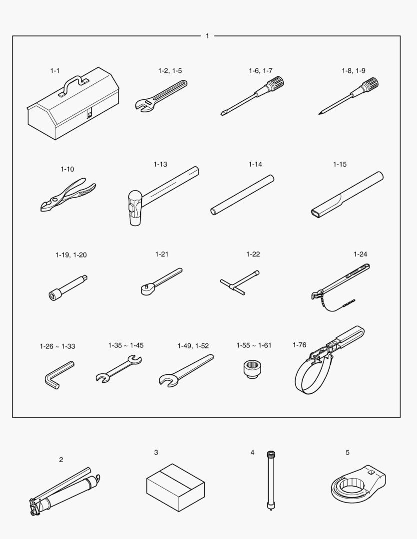5100 TOOLS [5001~5124] купить в СПб