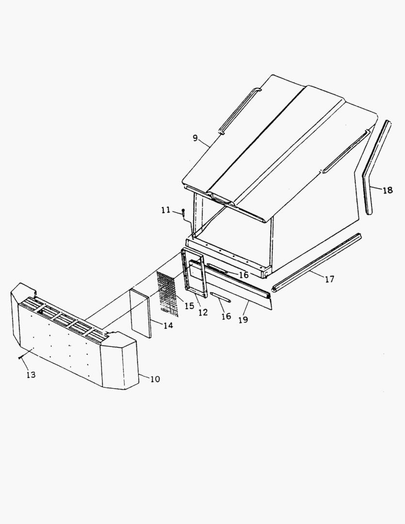 G094-9 NOISE REDUCTION; ENGINE BONNET