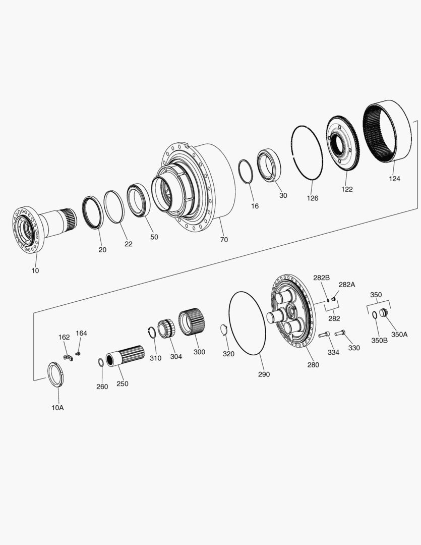 G250-10 HUB WET BRAKE купить в СПб