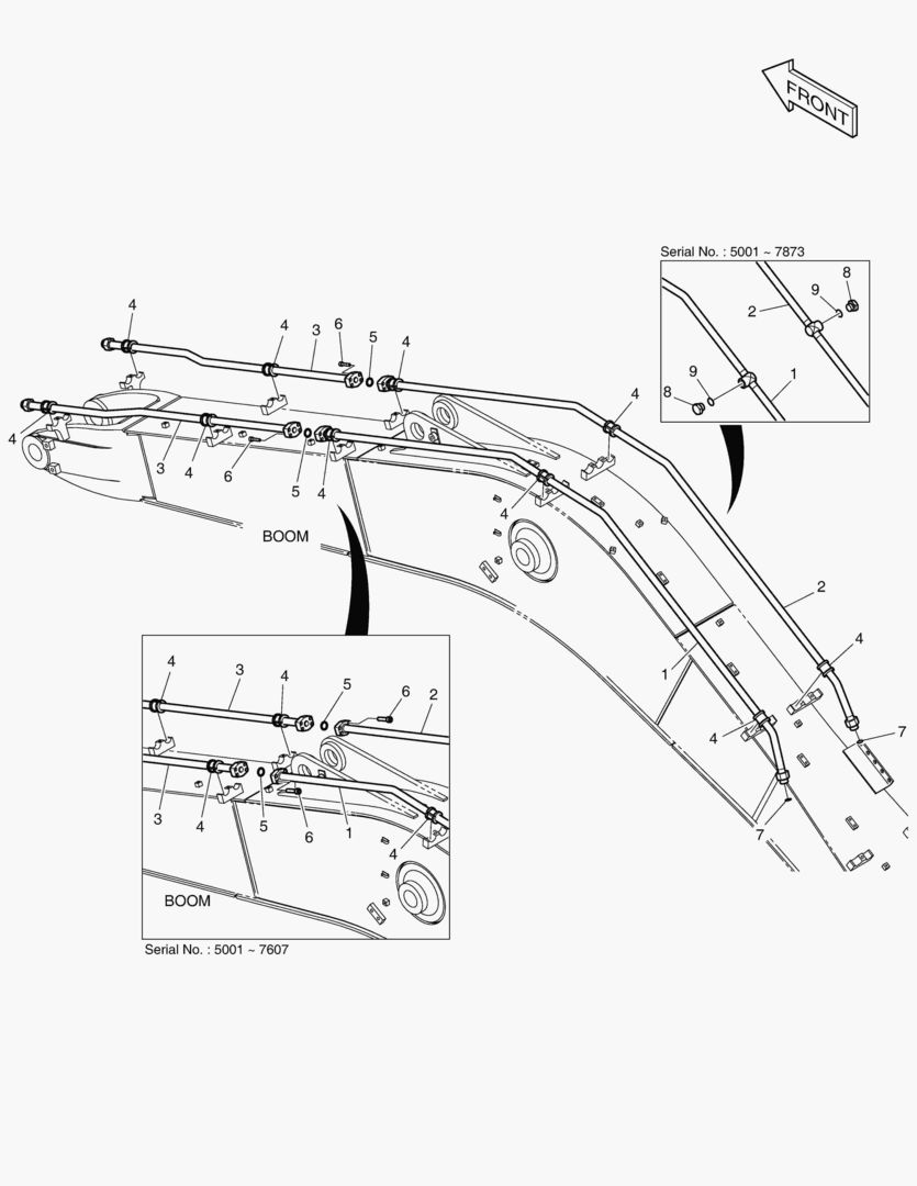6650 BOOM PIPING - ONE & TWO WAY(BOOM-4.6m) купить в СПб
