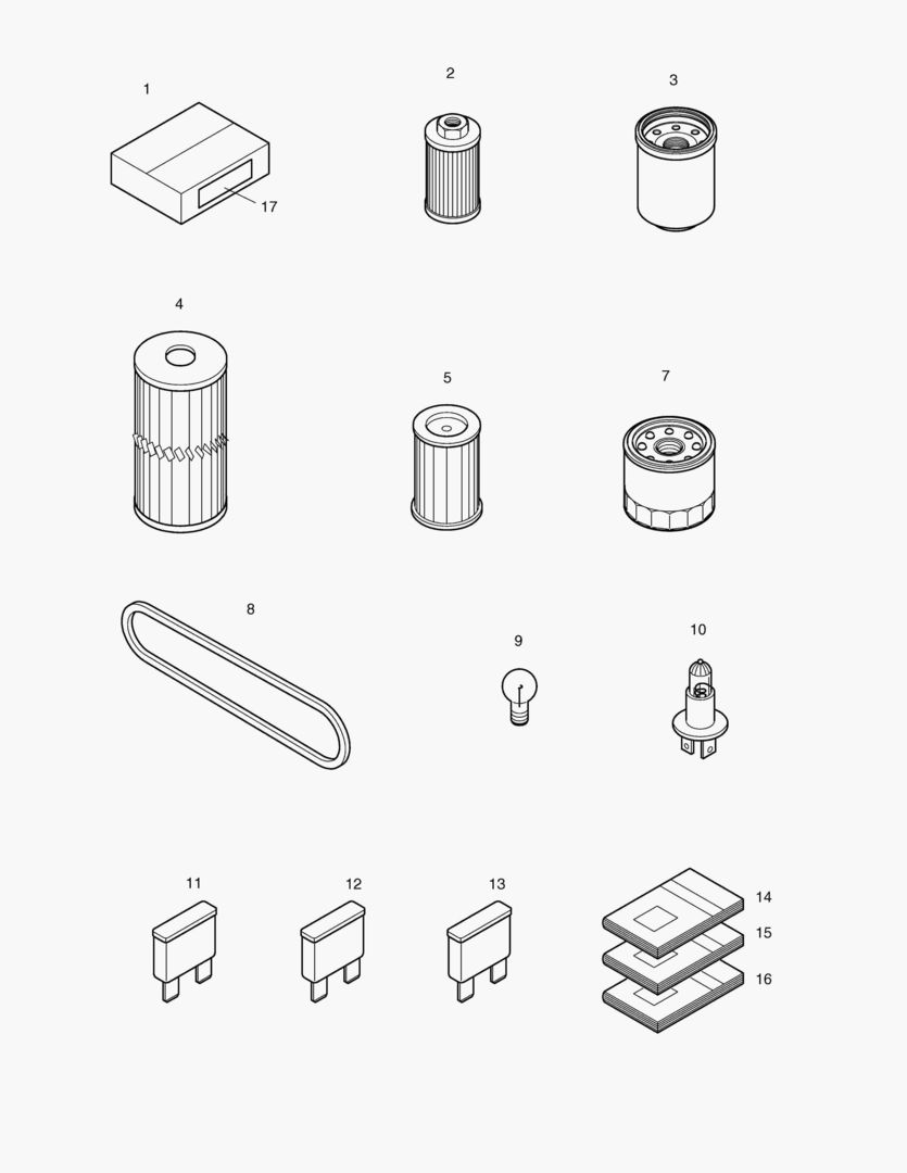 5110 SPARE PARTS