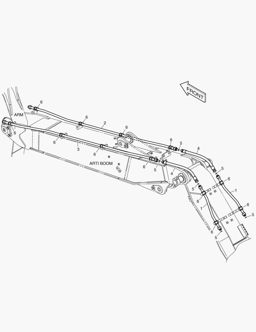 6990 ARTI BOOM PIPING - ONE & TWO WAY
