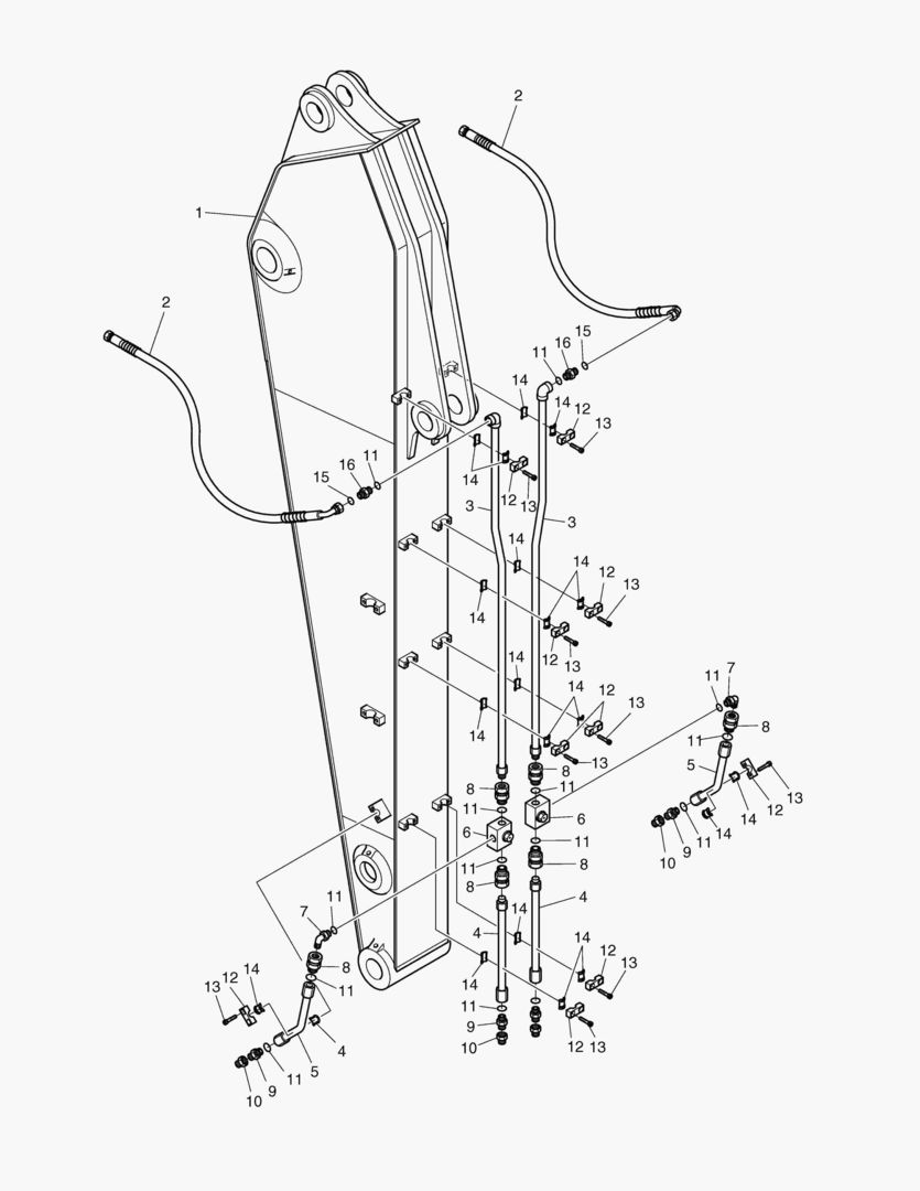 7101 ARM PIPING(2.5m)-ROTATION & TILTING [3087~] купить в СПб