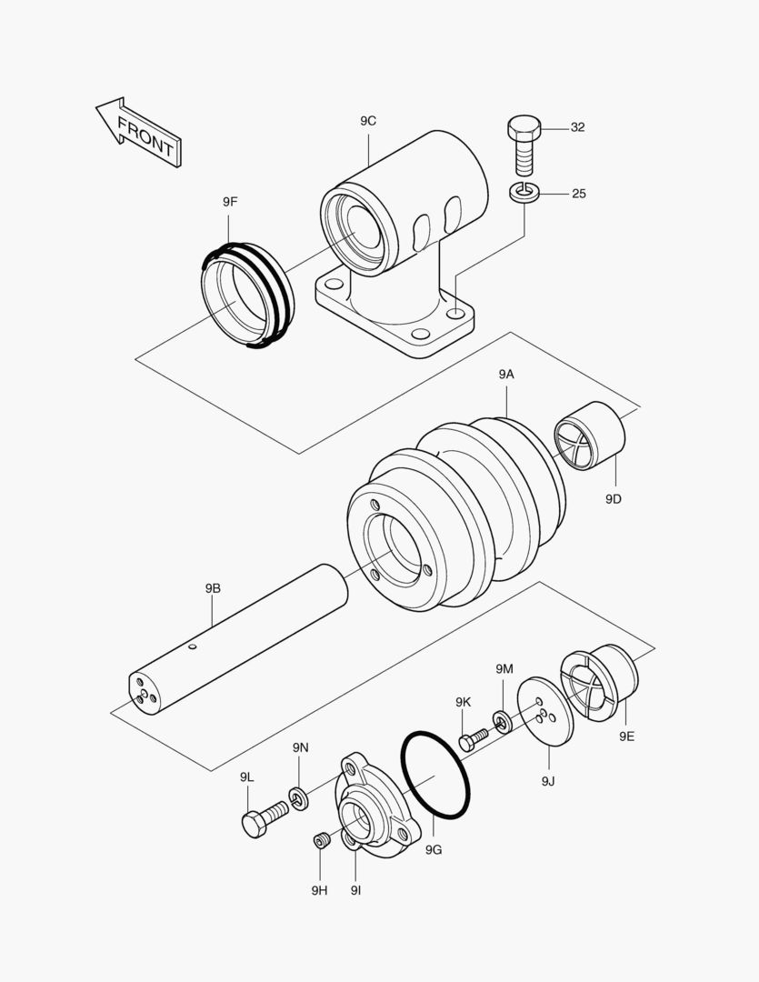 2141 UPPER ROLLER [1024~]