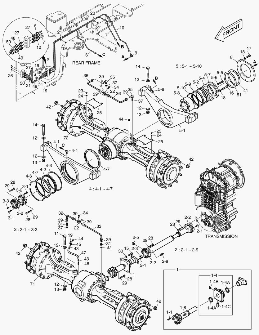 1150 AXLE & DRIVE SHAFT купить в СПб
