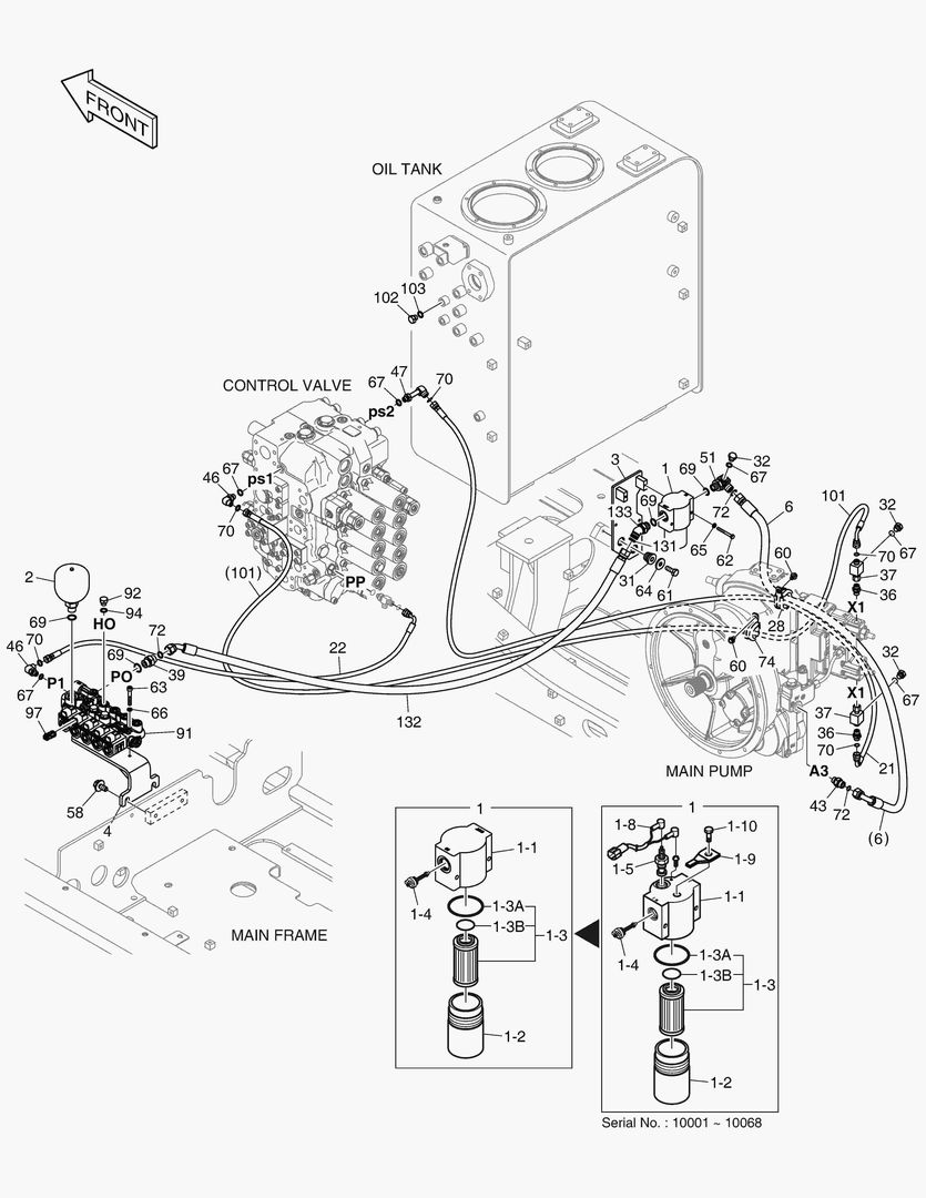 1350 PILOT PIPING(1) - PUMP купить в СПб
