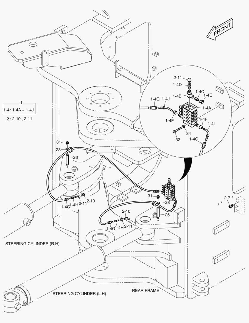 5940 LUBRICATION - FEEDER(REAR FRAME) [10061~] купить в СПб