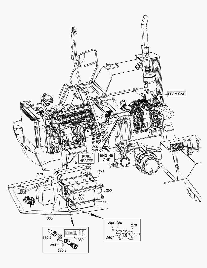 G210-4 EL.SYSTEM FRONT WAGON S1