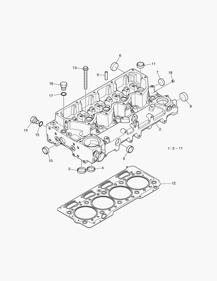 004 CYLINDER HEAD купить в СПб