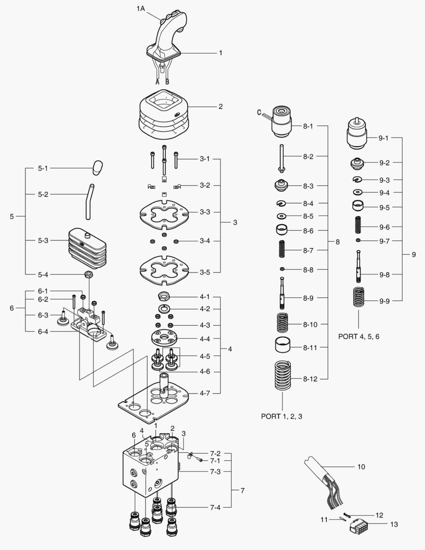 3520 REMOTE CONTROL VALVE - FNR [5001~5726]