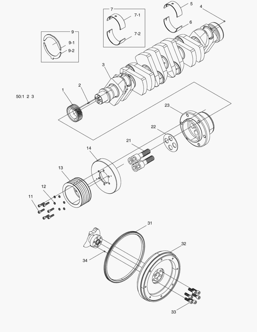 017 CRANK SHAFT ASSY купить в СПб
