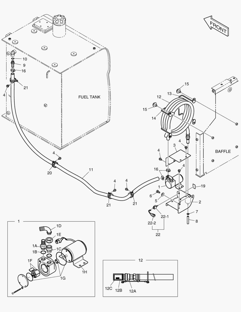 6100 FUEL FILLER PUMP купить в СПб
