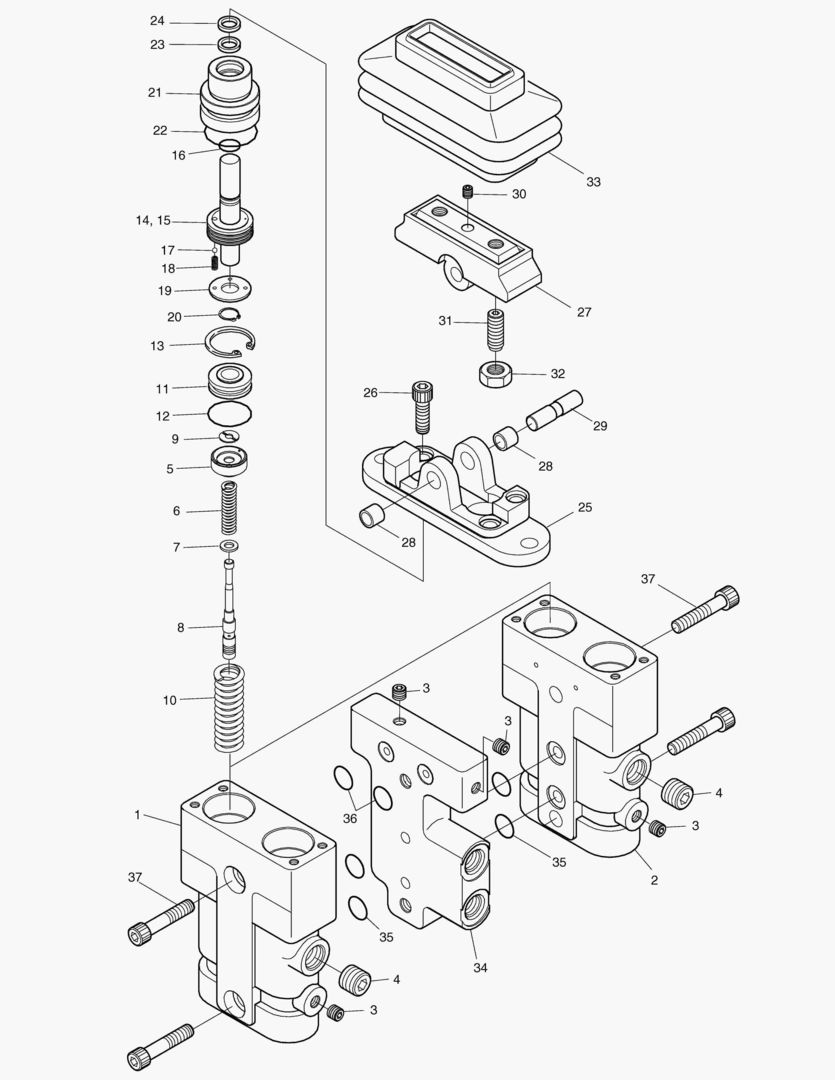 4210 PEDAL VALVE