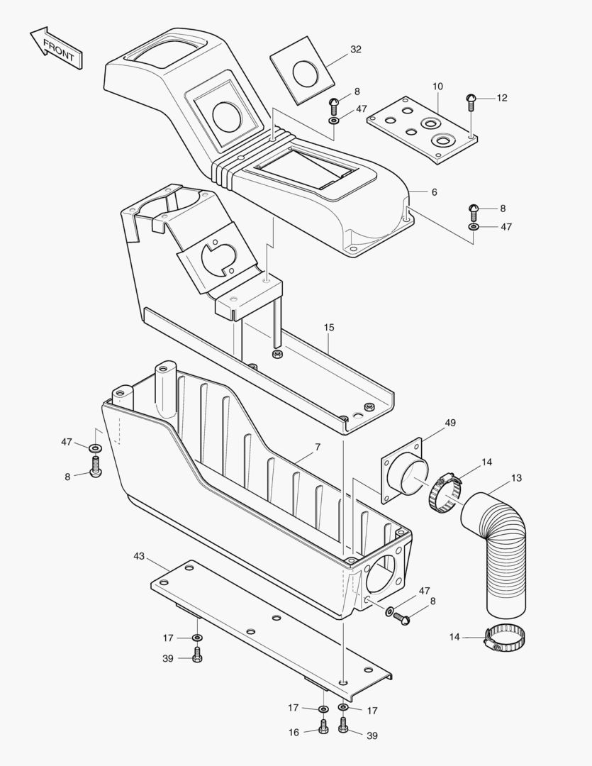 1351 CONTROL STAND-RH [991~] купить в СПб