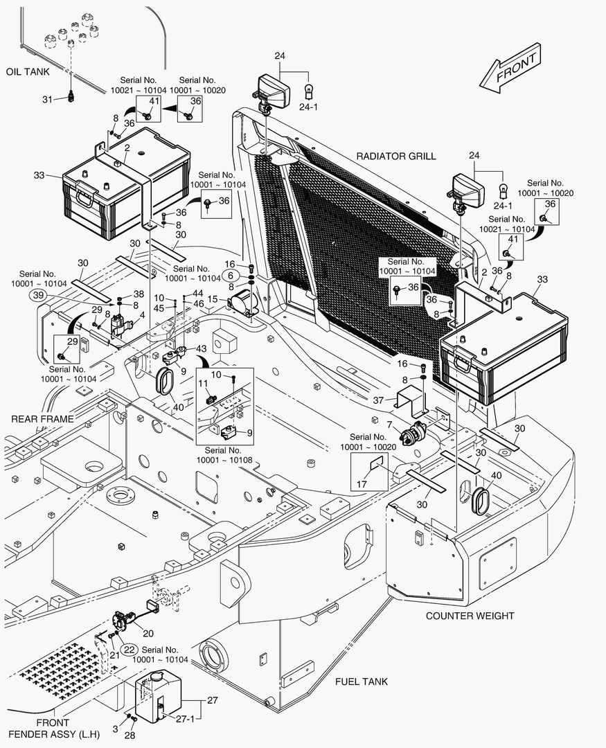 1670 ELECTRIC PARTS - BATTERY & REAR LAMP купить в СПб