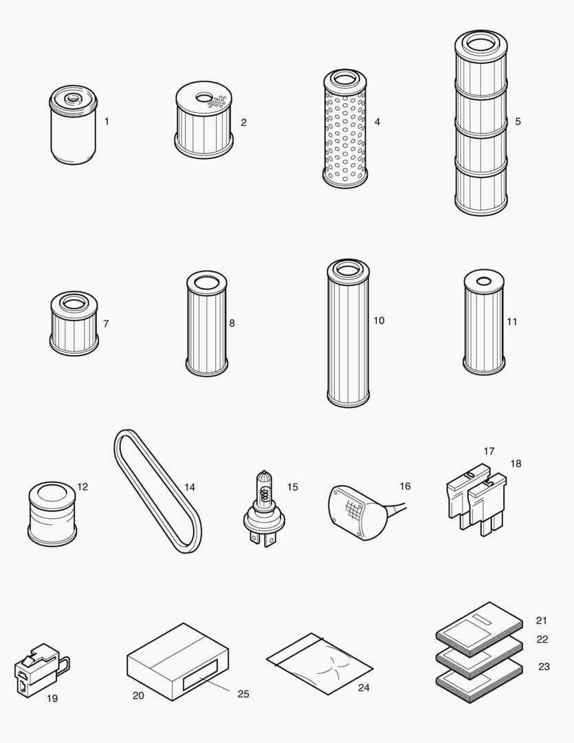 4120 SPARE PARTS