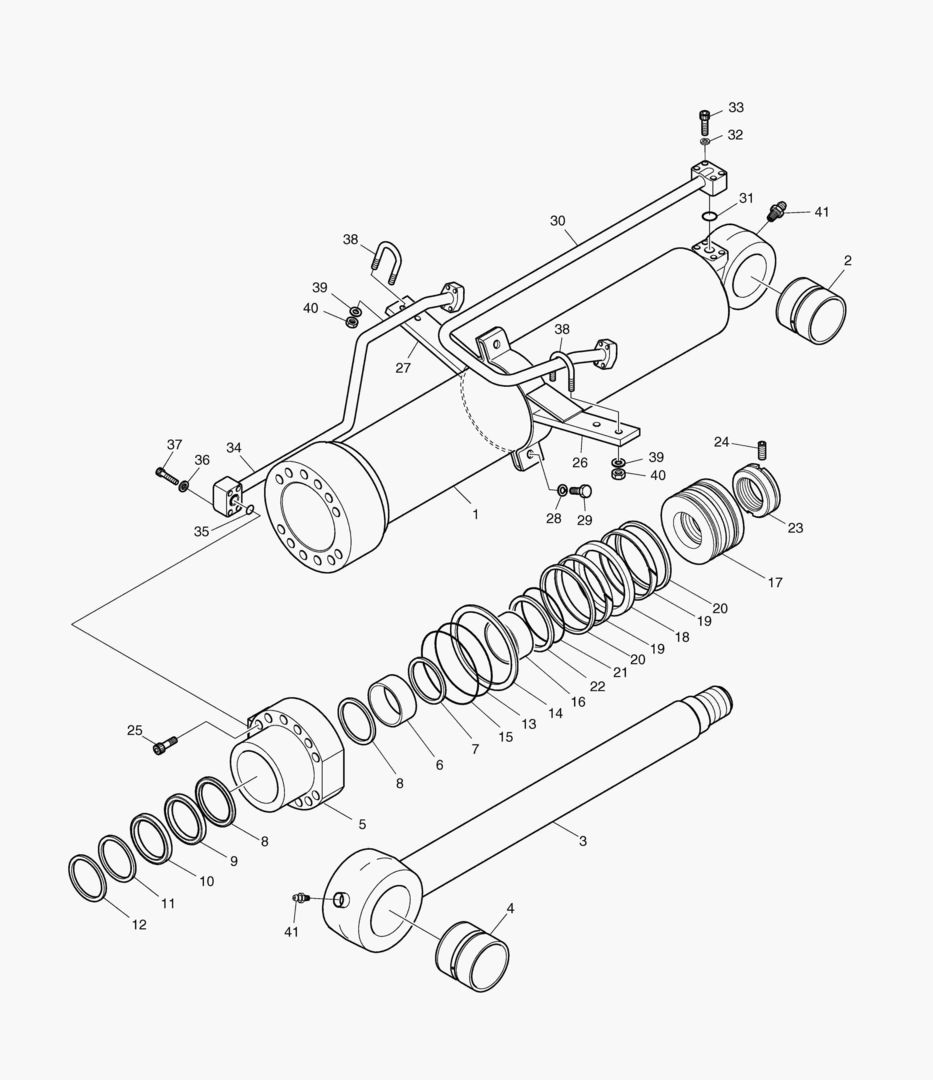 4340 ARTI. BOOM CYLINDER [5001~7811] купить в СПб