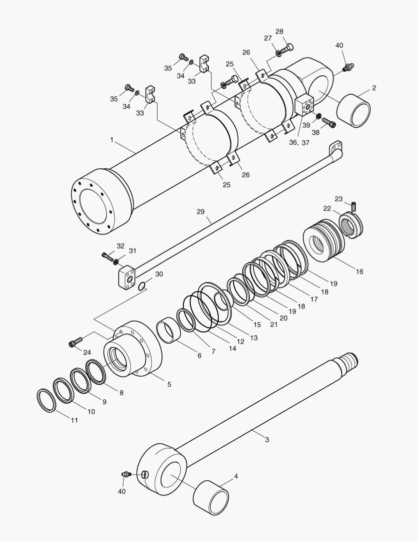 4320 BUCKET CYLINDER [1065~]