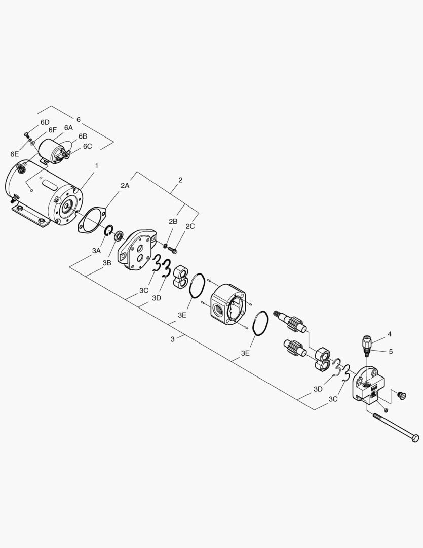 3500 EMERGENCY STEERING PUMP [5001~5351] купить в СПб