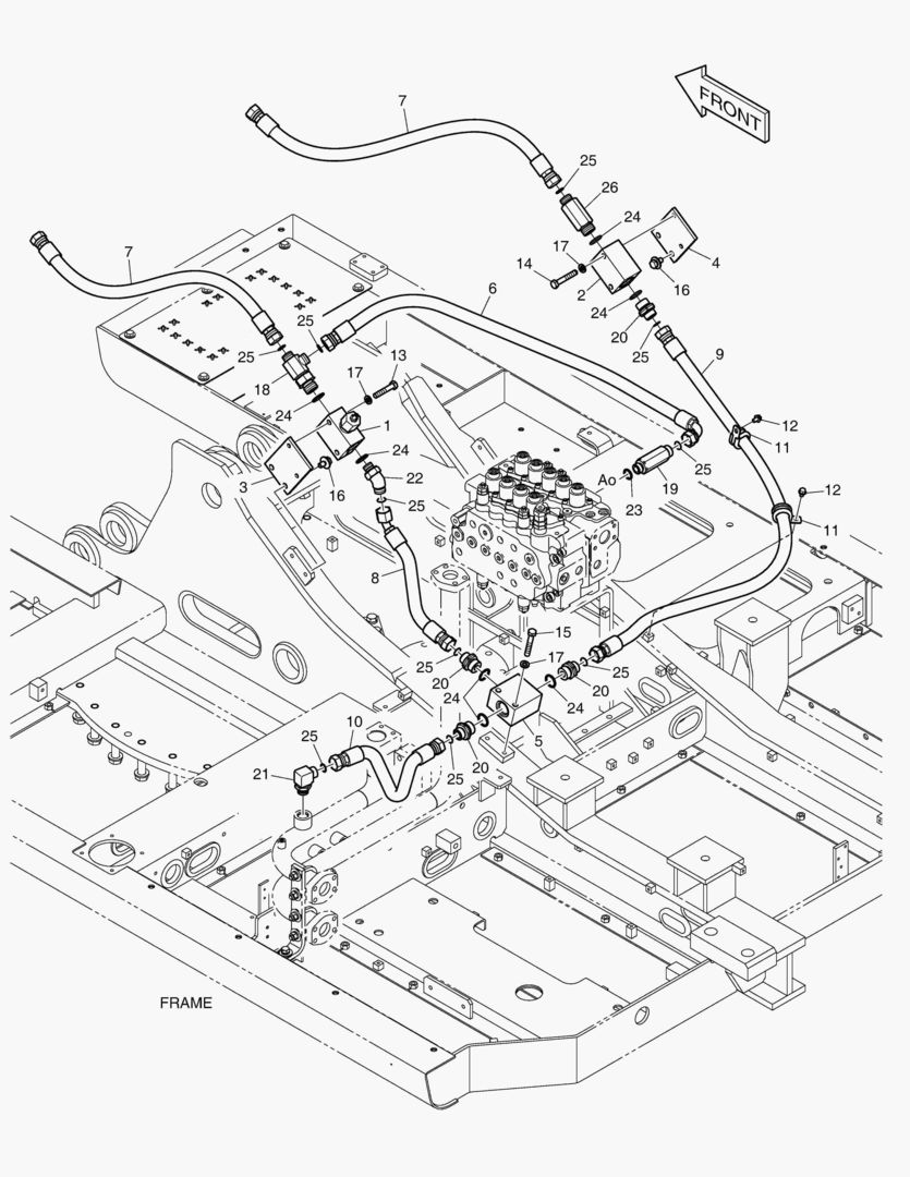 6380 MAIN PIPING - ONE WAY [5001~11237] купить в СПб