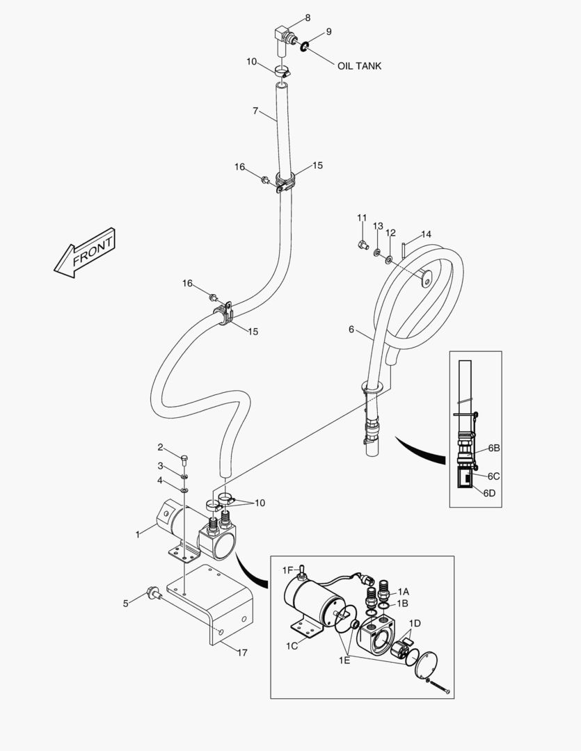 6250 PUMP ASS`Y;FUEL FILLER купить в СПб