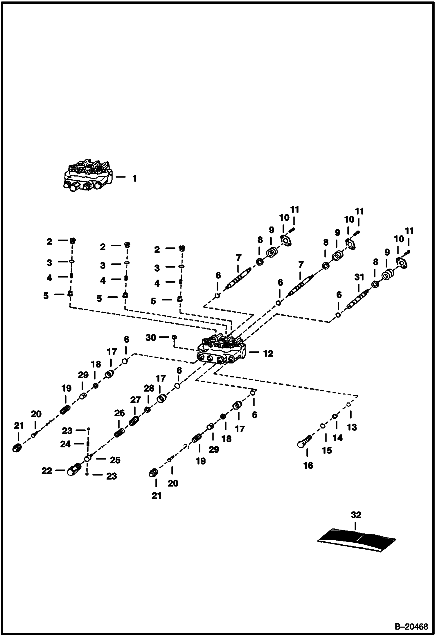 ГИДРАВЛИЧЕСКИЙ КЛАПАН CESSNA