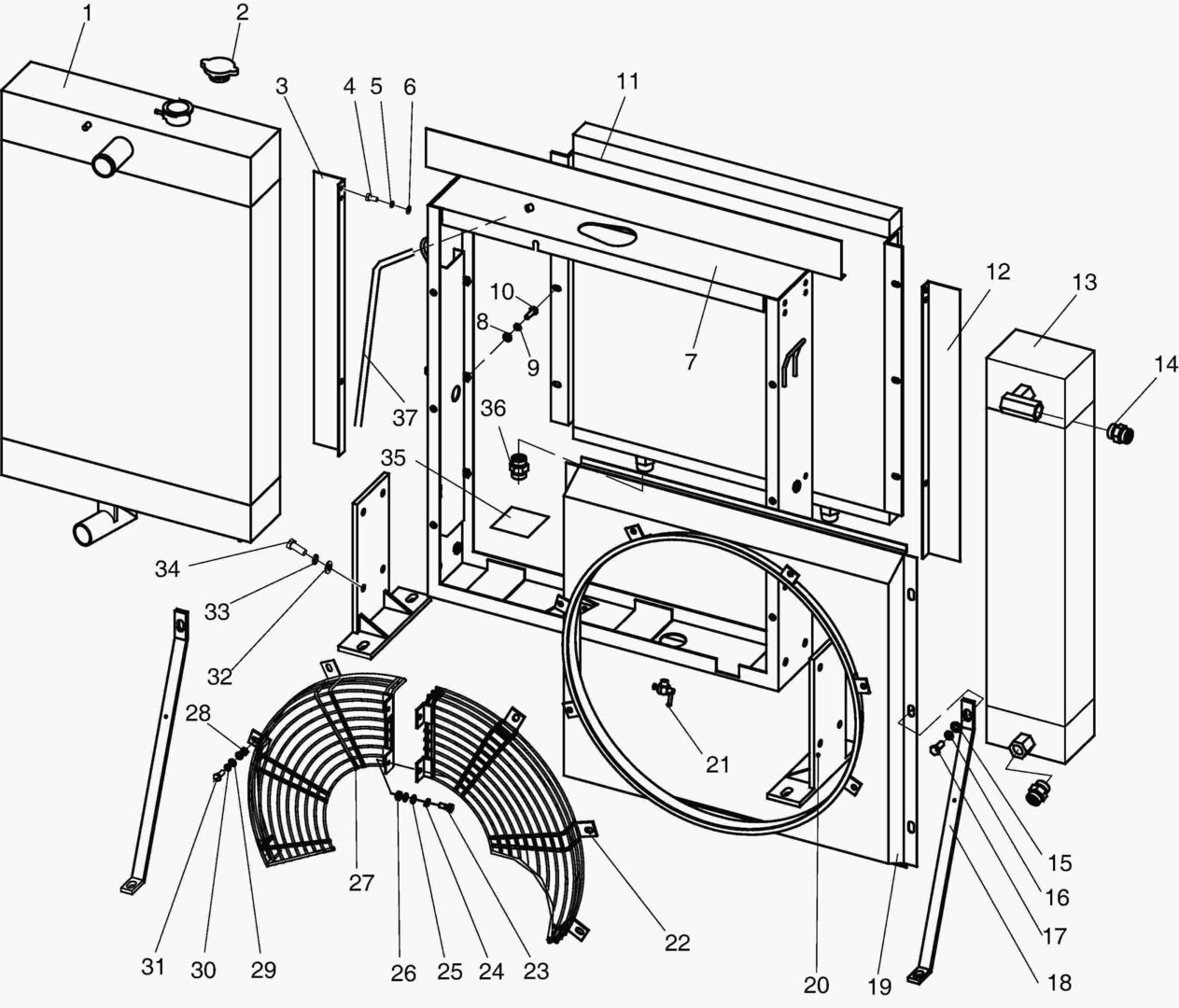 1270 RADIATOR [10001~10314] купить в СПб