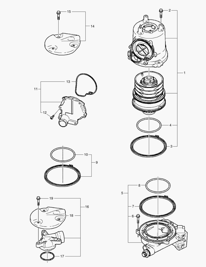 G010-56 SEAL KIT, OIL MIST SEPARATOR купить в СПб